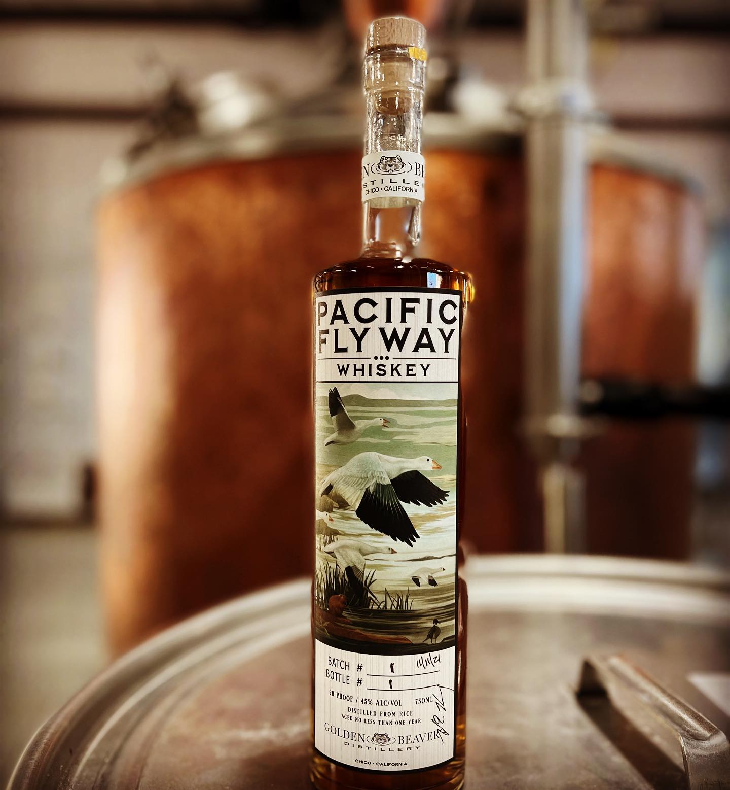 Pacific. fly way whiskey
